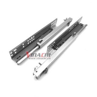 Ray Trượt Giảm Chấn Kiểu 1 - Ray Trượt Giảm Chấn Chuyên Dùng Cho Tủ Bếp, Tủ Giày... Không Gây Tiếng Ồn - 1 Bộ