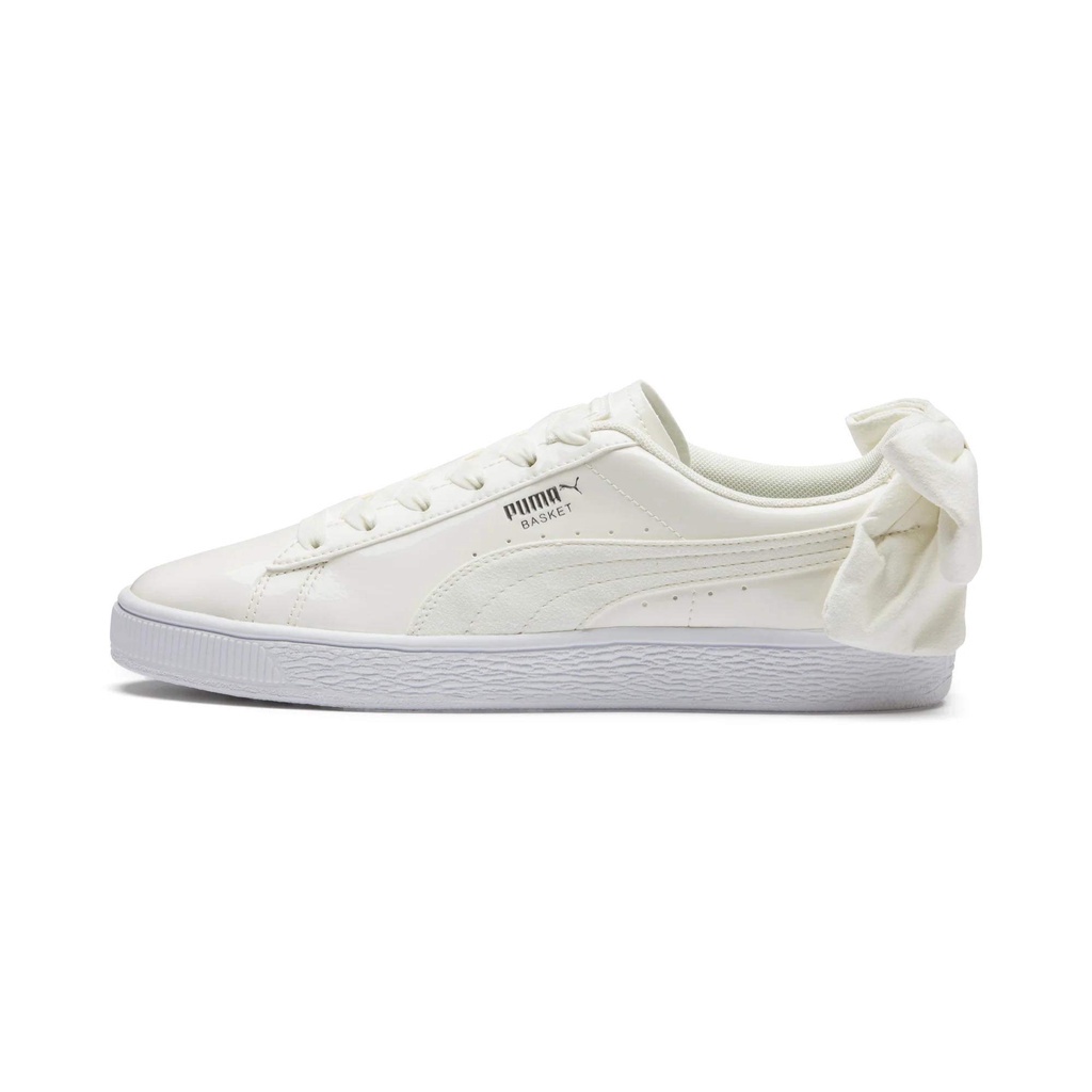 Giày nữ PUMA basket bow sb wn's whisper white-puma aged silver 367353 04 nội địa Mỹ