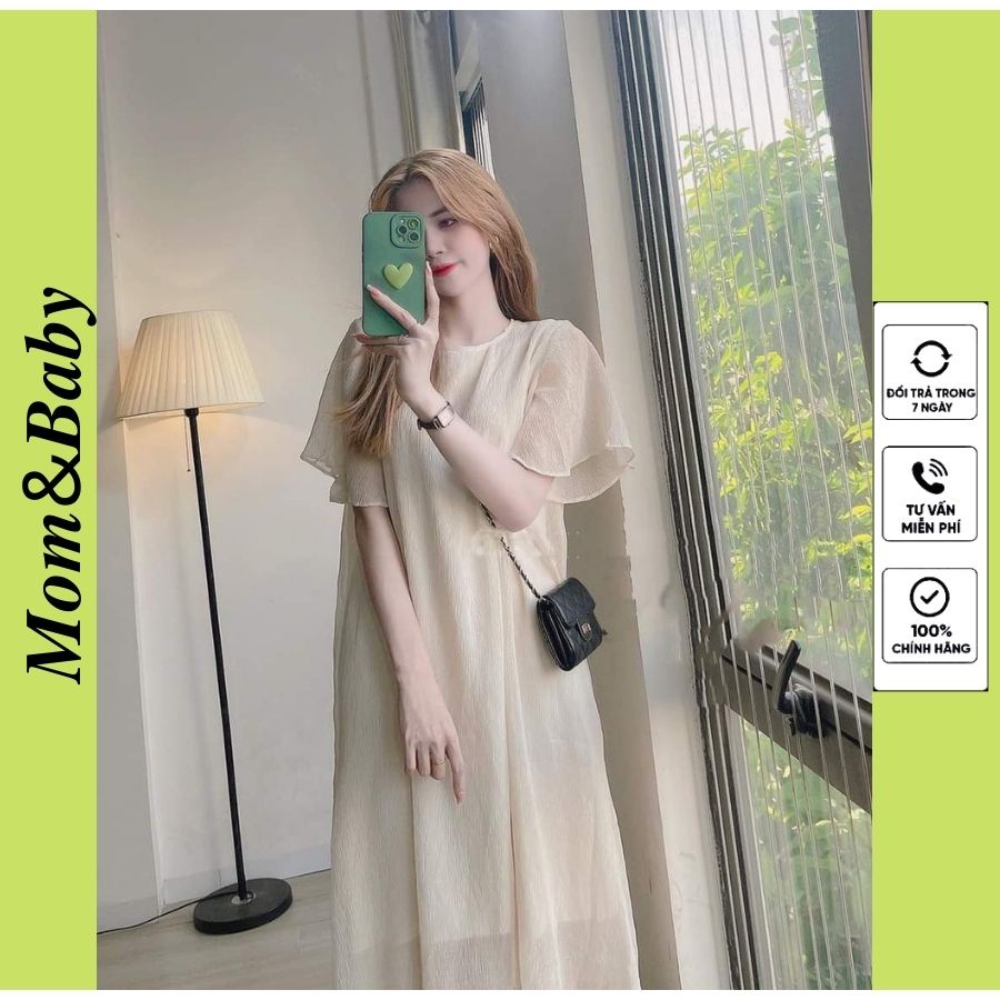 Váy Bầu Xuông Thời Trang Thiết Kế Công Sở Xinh Xắn M558 Mặc Đi Chơi Đi Làm Mom And Baby