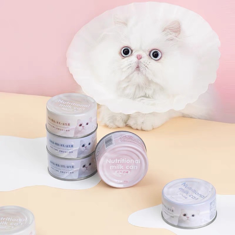 PATE VÁN SỮA FURRYTAIL 80G BỔ SUNG DINH DƯỠNG CHO MÈO