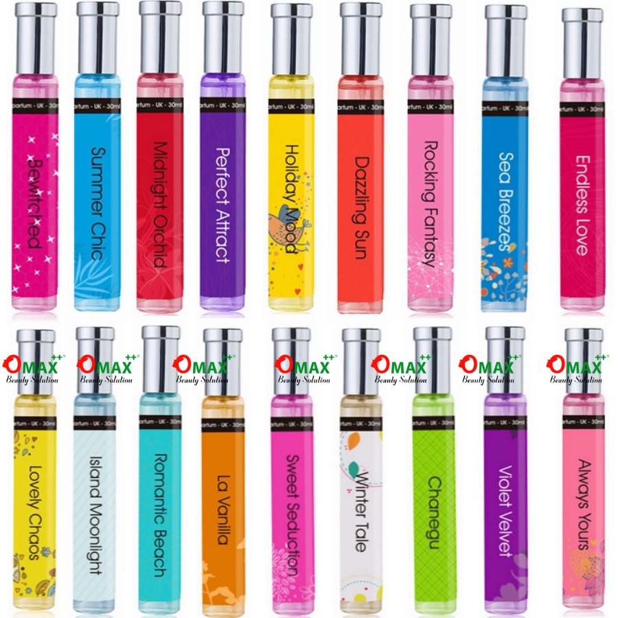 NƯỚC HOA DEAR BODY - EAU DE PARFUME 30ml - HƯƠNG THƠM ĐA DẠNG MÙI - QUYẾN RŨ - HẤP DẪN - LƯU HƯƠNG 8-10h