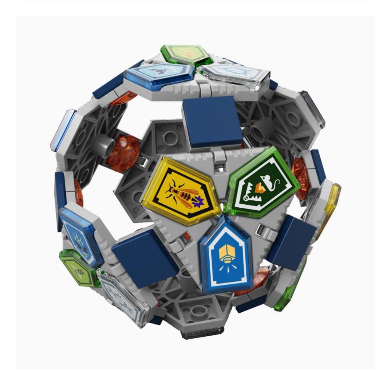 Đồ chơi Lego Nexo Nights - Bộ khiên Nexo mùa 1+2 - 70372/70373