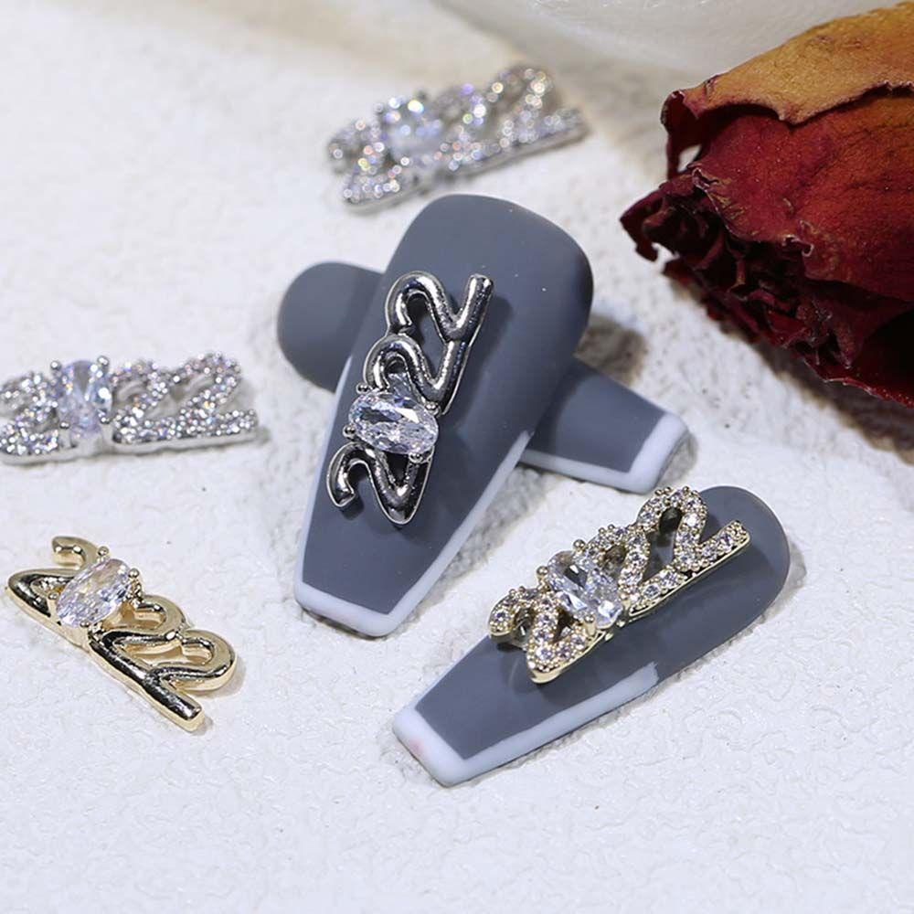 OCEANMAP Hạt Cườm Trang Trí Móng Tay Lấp Lánh Sang Trọng DIY 2022 &quot;2022