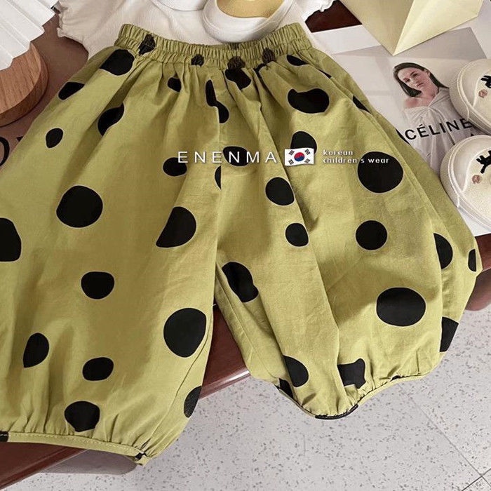 [Babycat Hàng Có Sẵn Bán Chạy Quần Short Ống Rộng Phong Cách Hàn Nhật Hàn Quốc Thời Trang Mùa Hè 2022 Dành Cho Bé Gái