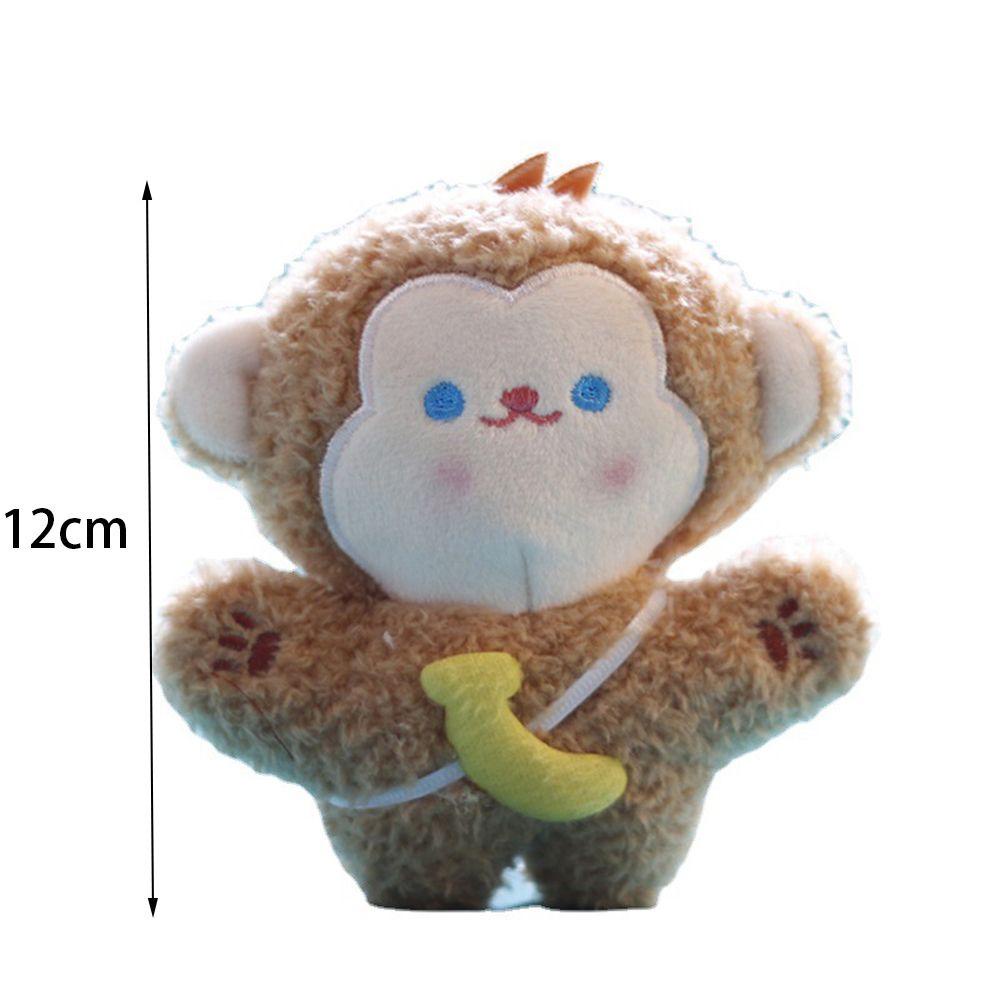 Móc Khóa Hình Búp Bê Nhồi Bông PP Cotton Thời Trang