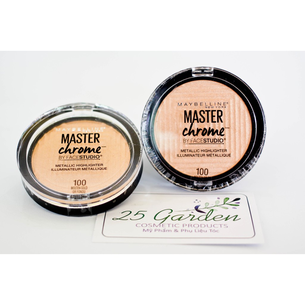 Phấn bắt sáng Maybelline Master Chrome Metallic Highlighter
