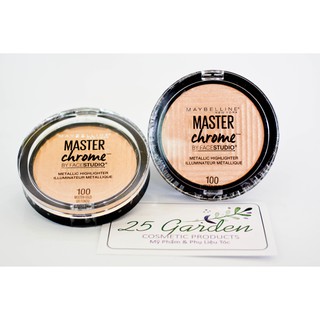 Phấn bắt sáng Maybelline Master Chrome Metallic Highlighter