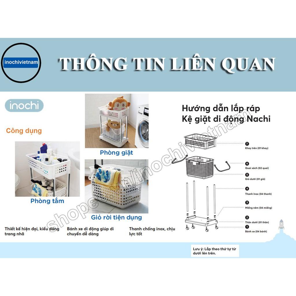 Làn đi sinh Có Nắp - Giỏ xách quai giữa có nắp Nachi inochi Nhựa Cao Cấp Chắc Chắn Sang Trọng Gọn Gàng