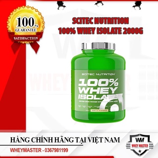 Whey isolate | sữa tăng cơ scitec 100% whey protein - chính hãng 100%