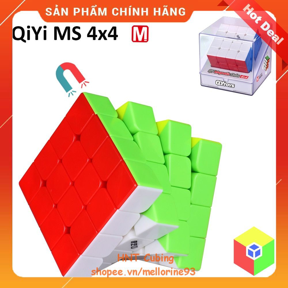 New Series QiYi 4x4 MS Rubik Chất Lượng Cao Giá Rẻ Từ QiYi Mofangge Lập Phương 4 Tầng (Có Sẵn Nam Châm)