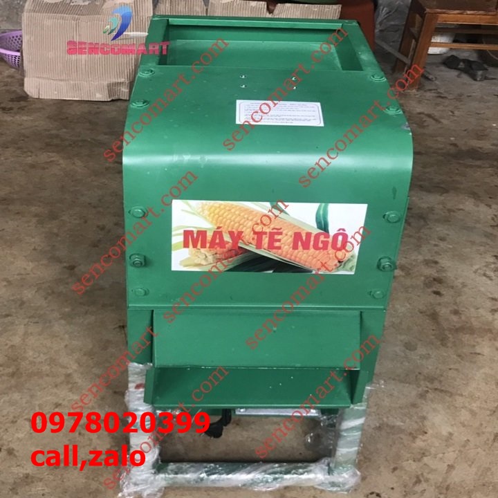 Máy tẻ ngô 1kw ,bóc tách hạt ngô khỏi cùi ngô giá rẻ