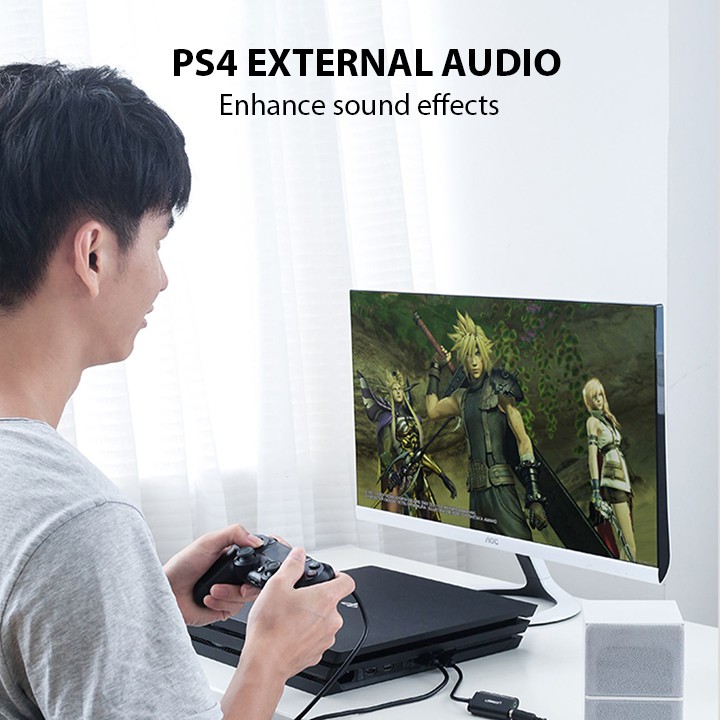 Cáp Chuyển USB ra Headphone và Microphone Jack 3.5mm  UGREEN 30724