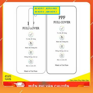 Dán PPF Xiaomi Note 7 Note8 Pro / Note 8_ Dán Lừng PPF Xiaomi Note 7 phục hồi viết xước B2