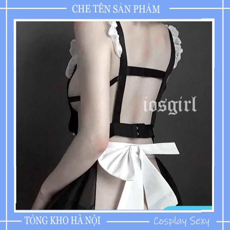 Váy Ngủ Cosplay Hầu Gái  Siêu Cấp - HG1925 - Bộ Đồ Ngủ Cosplay Sexy Cô Giúp Việc Gợi Cảm Đủ Món | BigBuy360 - bigbuy360.vn
