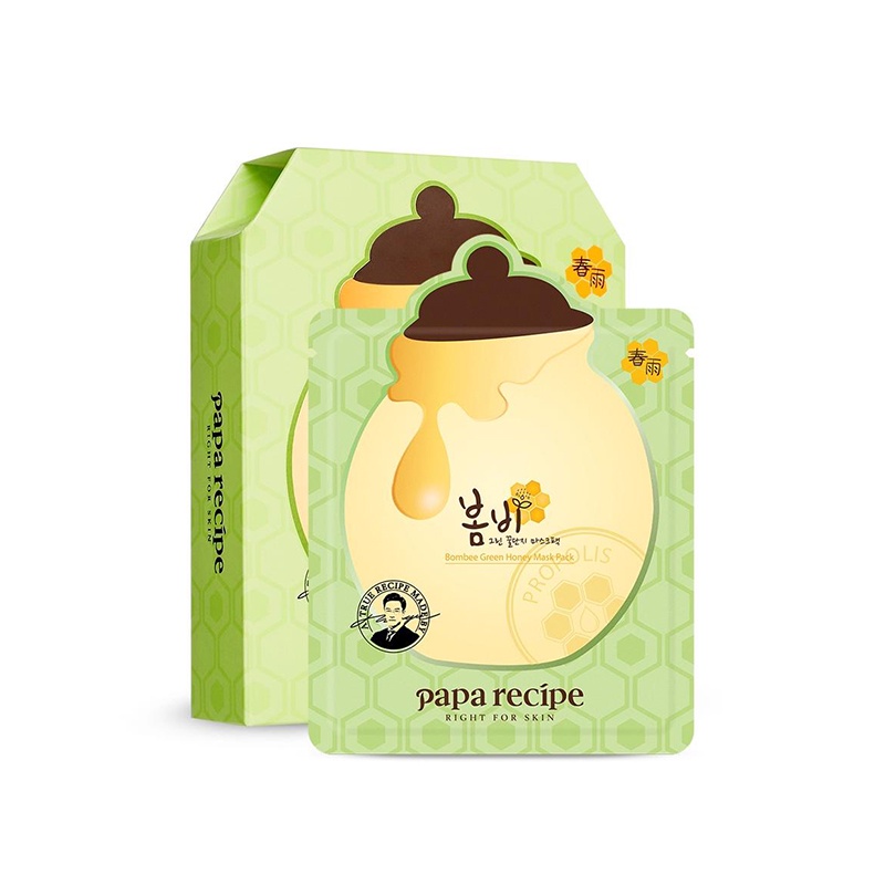 MẶT NẠ DƯỠNG ẨM TINH CHẤT MẶT ONG PAPA RECIPE