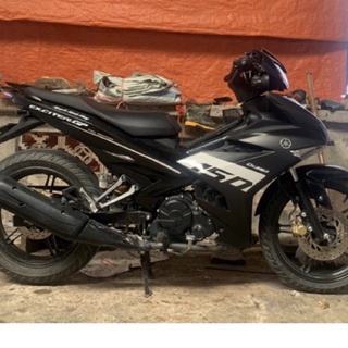 Tem exciter 150 gp đen bạc/ trắng đen