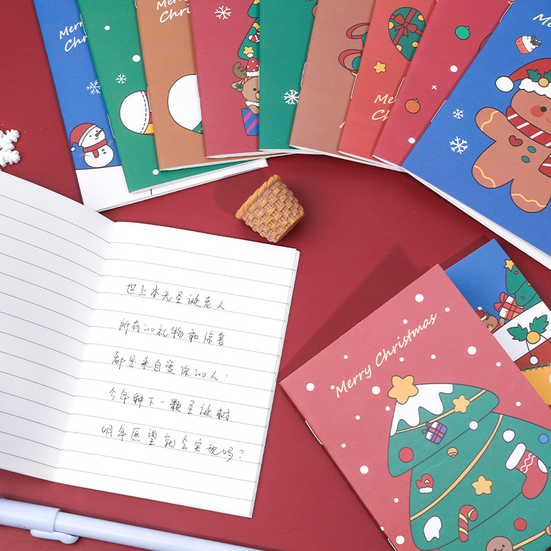Sổ vở cầm tay Noel merry christmas - Giá rẻ nhất
