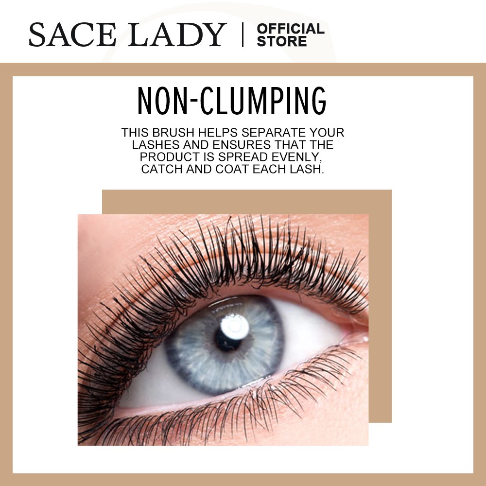 Set SACE LADY Bút Kẻ Mắt Mascara Và Dụng Cụ Kẹp Bấm Cong Lông Mi Chống Thấm Nước Lâu Trôi Làm Dẹp | BigBuy360 - bigbuy360.vn