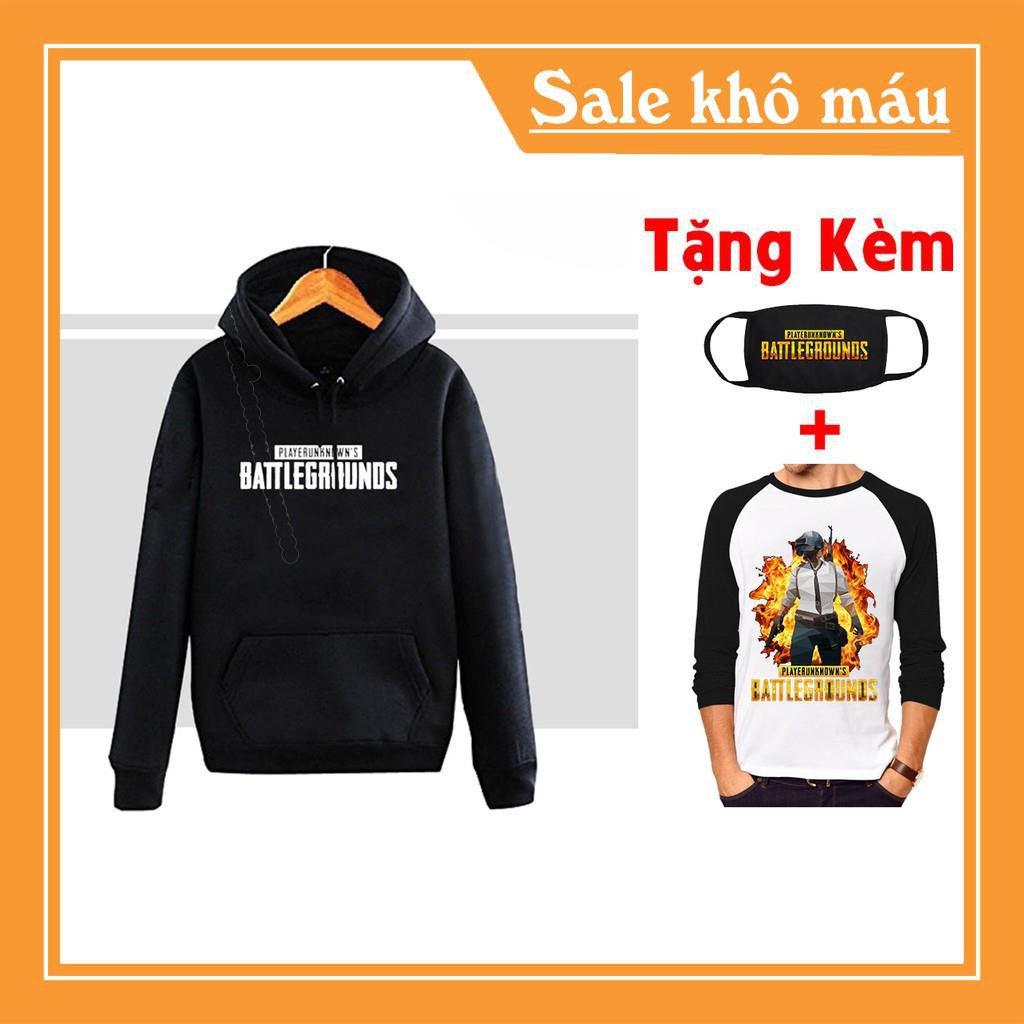 [ KM khủng ] Áo hoodie PUBG cực HOT khuyến mại khủng giá rẻ dẹp