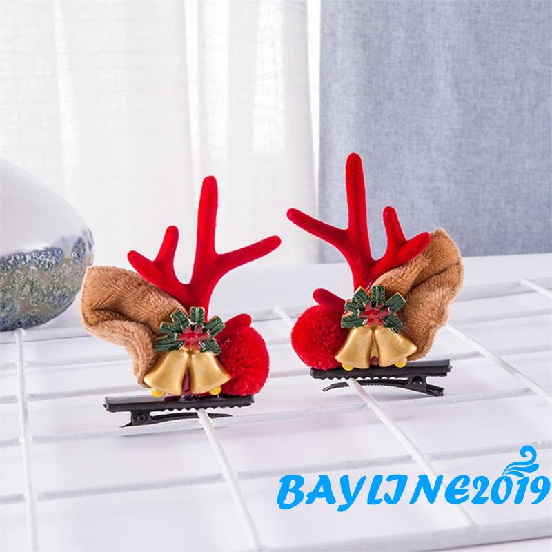 Kẹp tóc hình sừng hươu dễ thương cho nữ