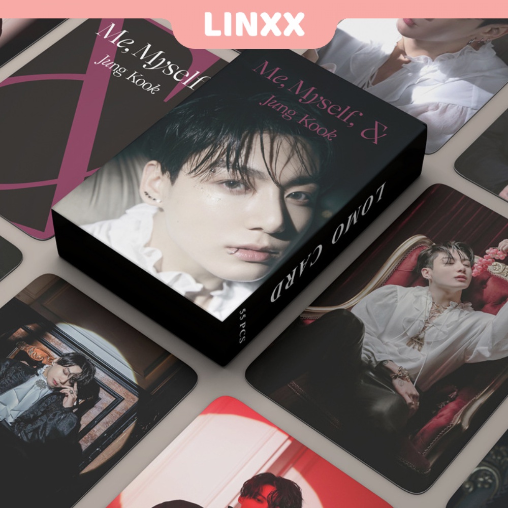 Set 55 Tấm Thẻ Ảnh Lomo Các Thành Viên Nhóm Nhạc Jungkook