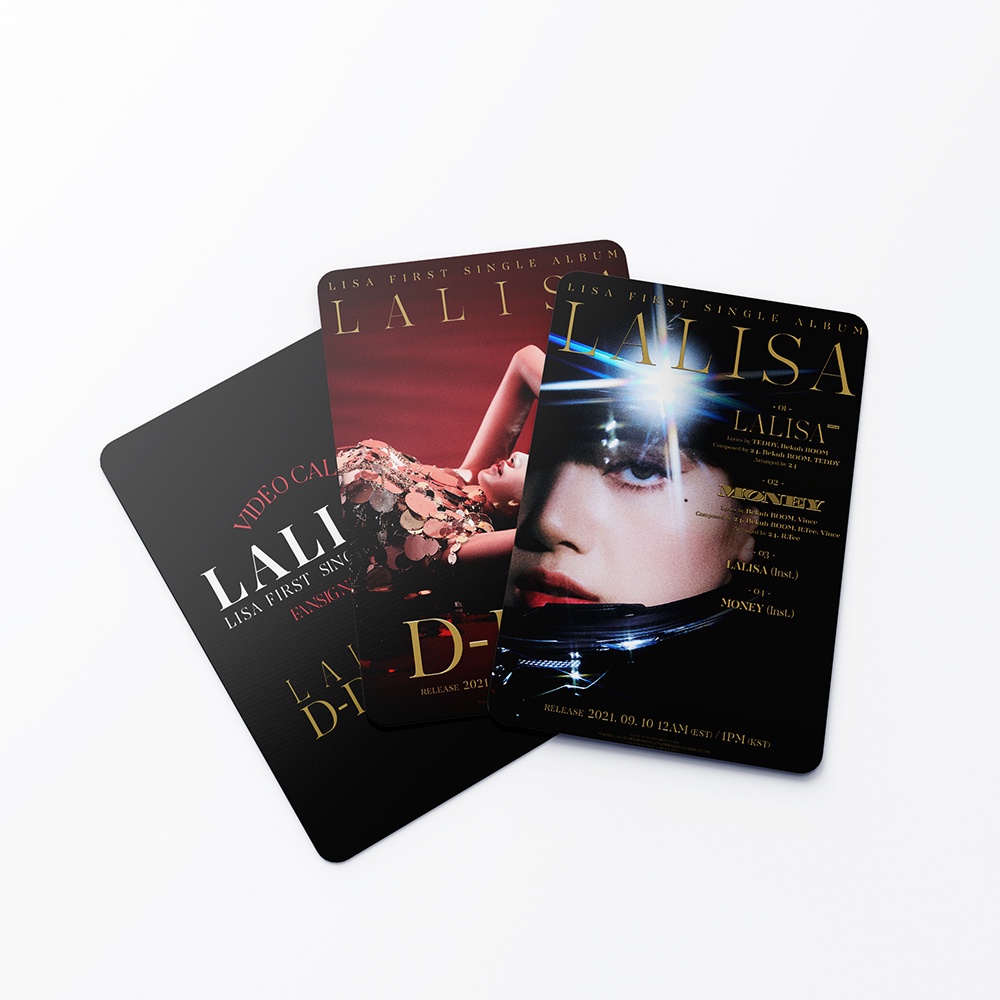 Bộ Thẻ Ảnh Lomo Hình Ca Sĩ LISA Solo