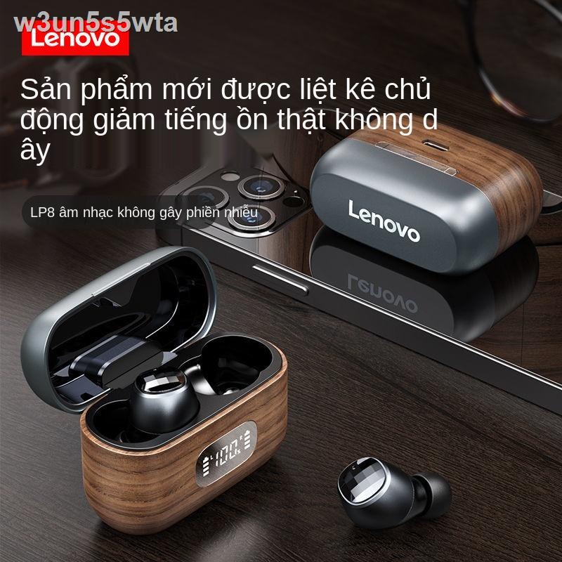 Tai nghe bluetooth không dây Lenovo LP8 in-ear mini thể thao chất lượng cao cho điện thoại di động Apple Xiao