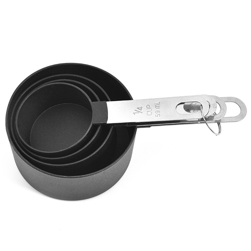 Set 4 Muỗng Đo Lường Làm Bánh Bằng Nhựa