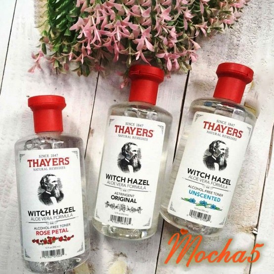 ( Best Seller ) Nước Hoa Hồng Thayers Witch Hazel Toner NHH Thayer làm sạch, se khít lỗ chân lông 355ml