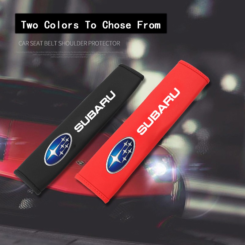 Đệm Bọc Dây Đai An Toàn Bằng Da Cho Subaru Xv Forester Brz Wrx Sti Levorg Outback