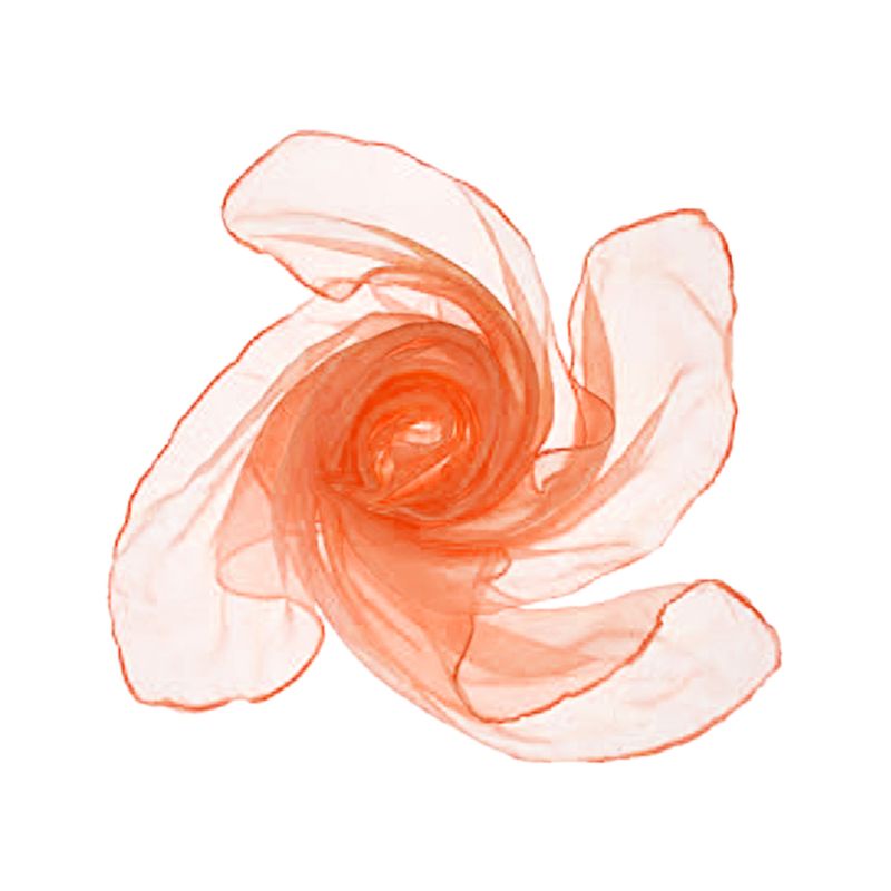 Khăn Tay Ruy Băng Vải Tuyn 60x60CM Màu Kẹo Ngọt Thời Trang Cho Nữ