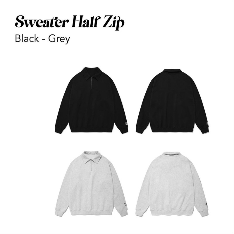 Áo Sweater cổ zip Local Brand Nỉ Dày VIBE FREE form ovesize rộng cao cấp
