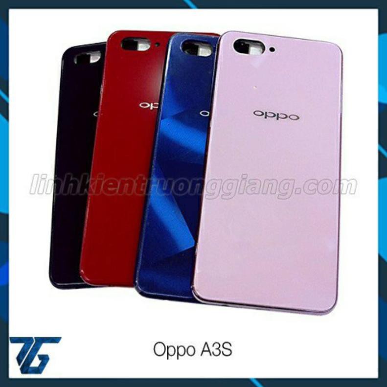 Nắp lưng Oppo A3s thay thế ,vỏ zin thay khớp với máy siêu đẹp