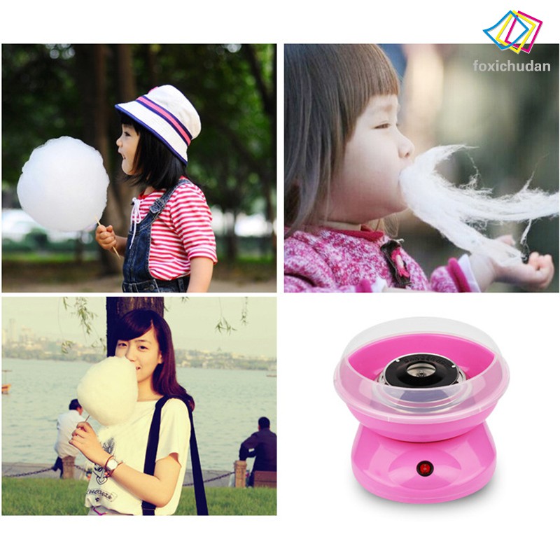 [FCD] Nostalgia Hard and Sugar Free Countertop Cotton Candy Maker DIY Children Cotton Candy Marshmallow Maker