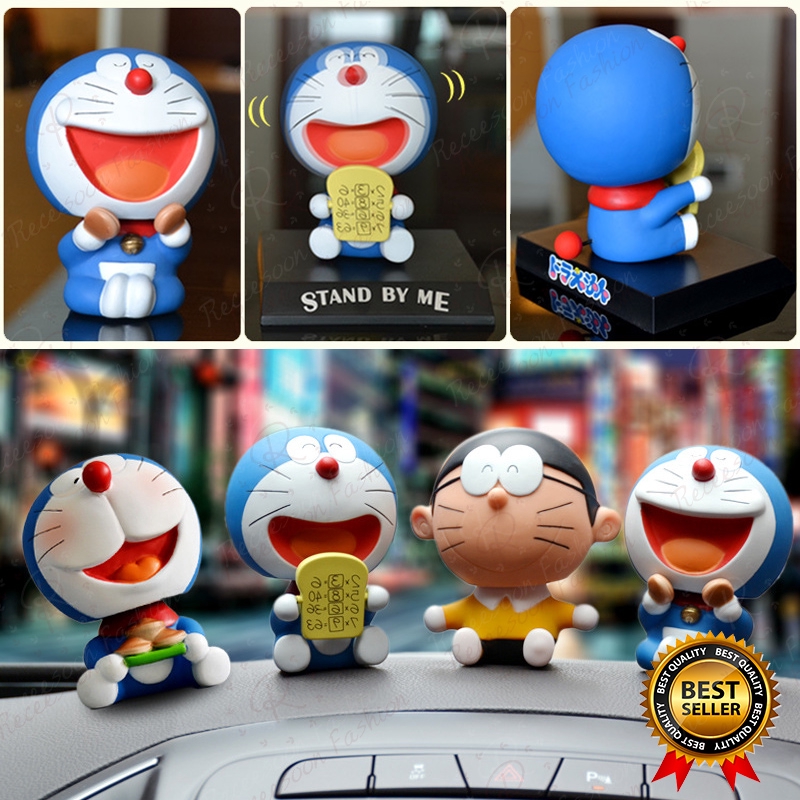 Mô hình đồ chơi nhân vật Doraemon đầu lắc lư siêu dễ thương