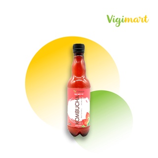 Trà Kombucha vị Dâu 330ml 🍒FREESHIP🍒Trà bất tử hiệu Vgreen