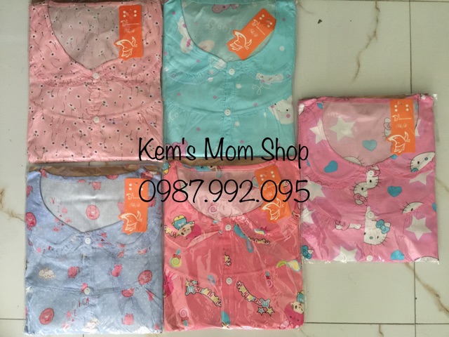 Bộ lanh sau sinh cúc giữa