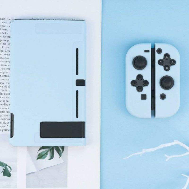 Case ốp Nintendo Switch chính hãng geekshare đủ mầu ốp lưng silicon nintendo switch Tpu mềm