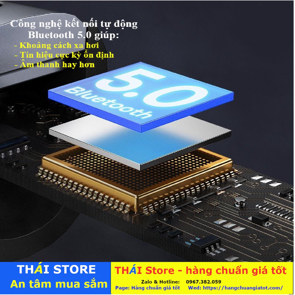 Tai nghe cao cấp Remax, model: RB - T39, tự động kết nối Bluetooth 5.0, chống ồn cực tốt -  -bảo hành 6 tháng