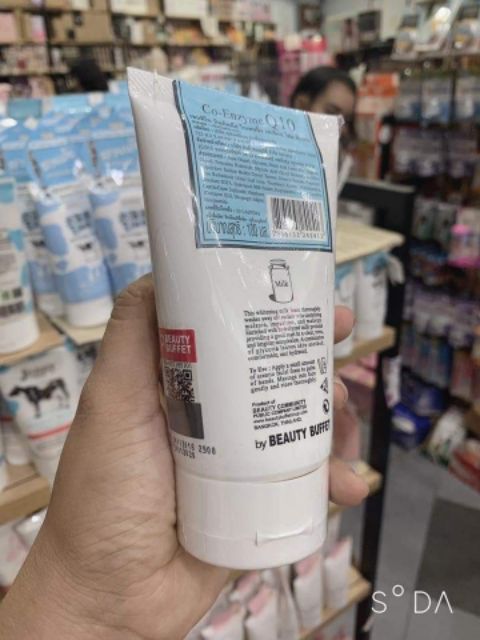 Sữa rửa mặt con bò MILK PLUS Q10 Thái lan