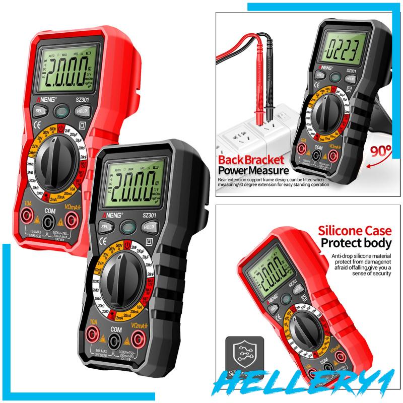[Hellery1] Máy Kiểm Tra Điện Vạn Năng Kỹ Thuật Số Cho Kiểm Tra Pin Ô Tô