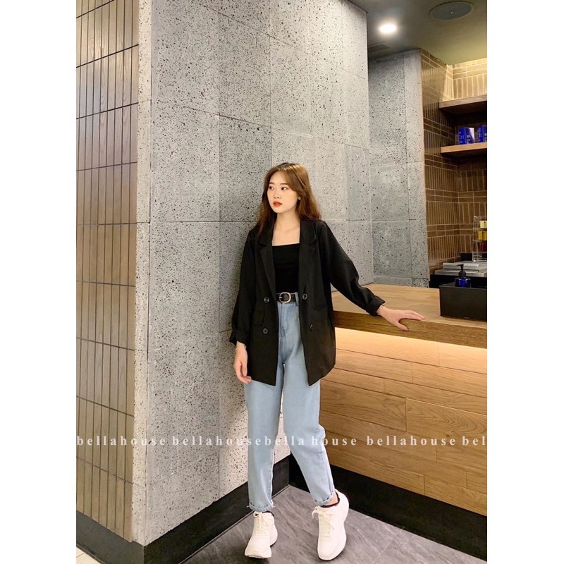 áo blazer 4 khuy nắp túi | BigBuy360 - bigbuy360.vn