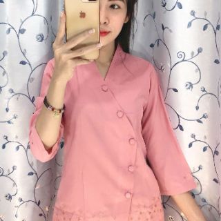 Đồ phật tử - M060 - Bà Lai Nút Bọc Thêu Hoa