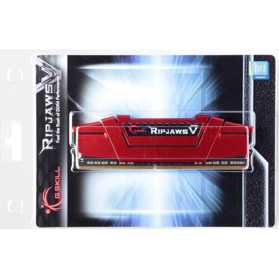 G.SKILL RIPJAWS V-4GB (4GBx1) DDR4 2400MHz F4-2400C17S-4GVR