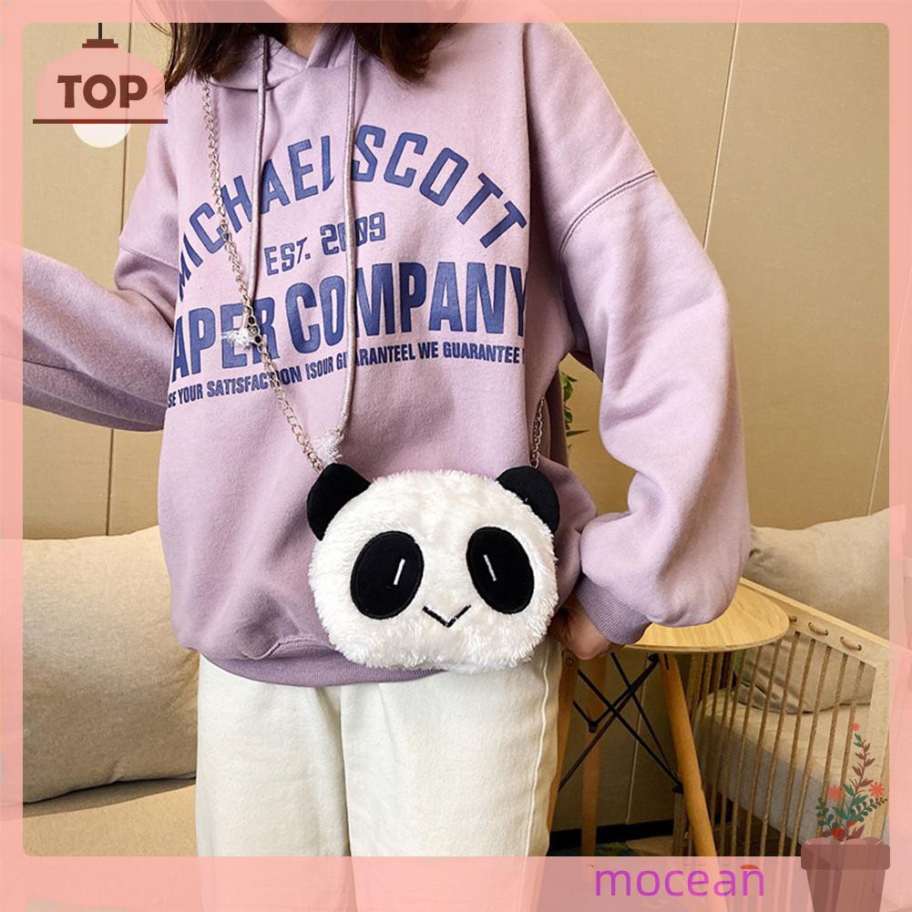 Túi đeo vai/ đeo chéo hình gấu trúc dễ thương dành cho nữ