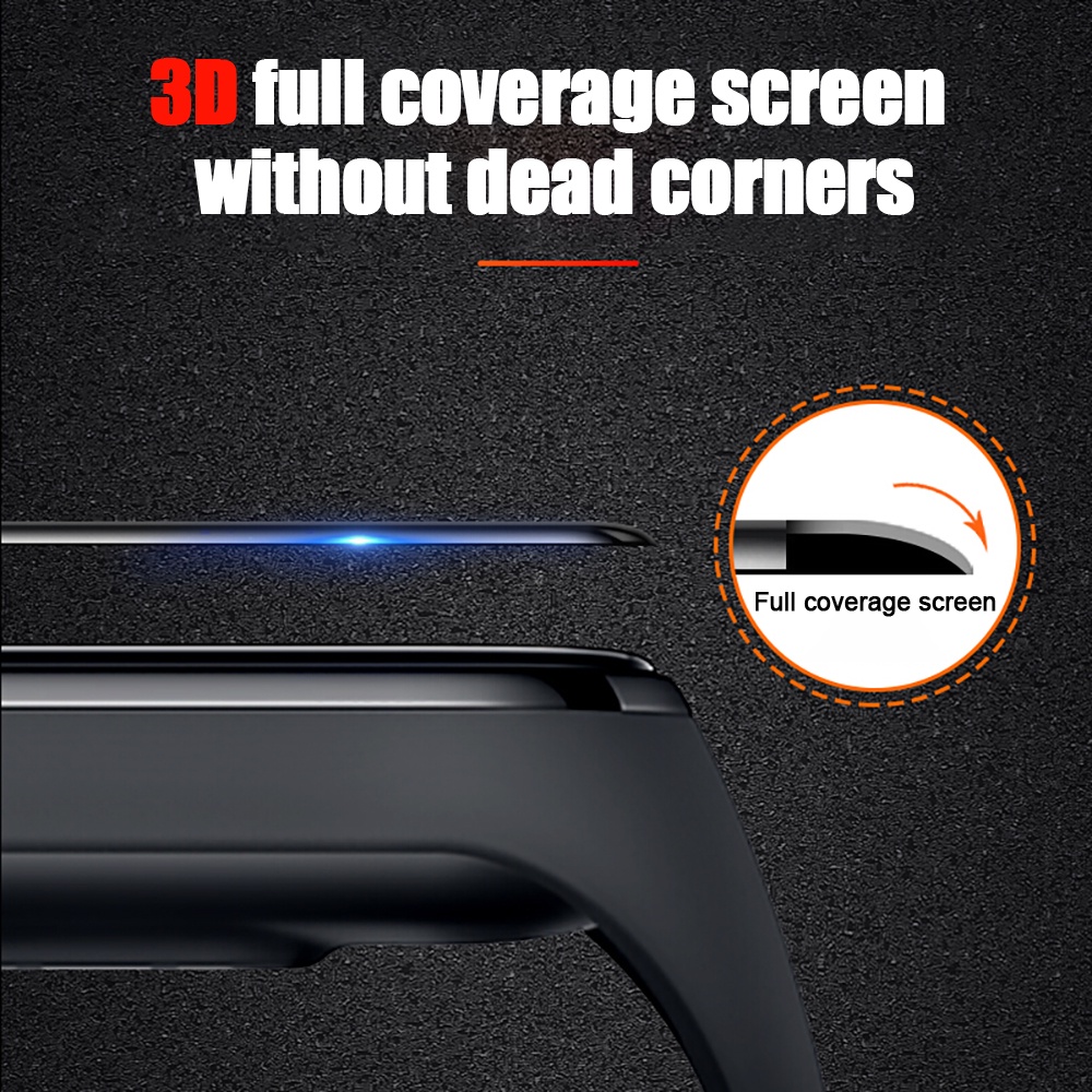 Miếng Dán 3D Viền Cong Mềm Trong Suốt Bảo Vệ Màn Hình Đồng Hồ Thông Minh Xiaomi Haylou GS