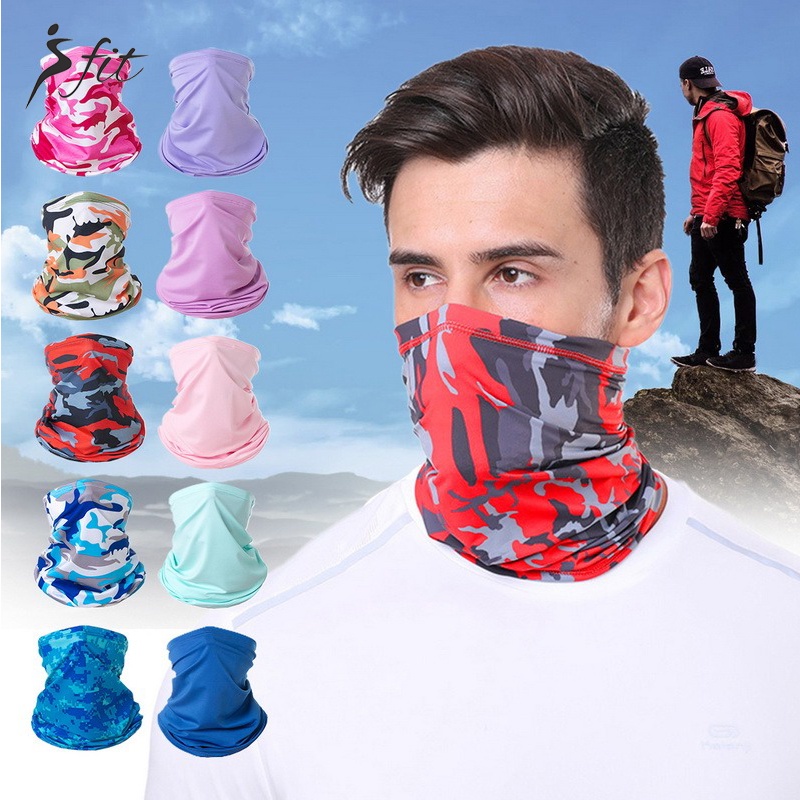 Khăn Choàng Cổ Che Mặt Và Cổ Giữ Ấm Chống Tia UV Khi Chơi Thể Thao Ngoài Trời