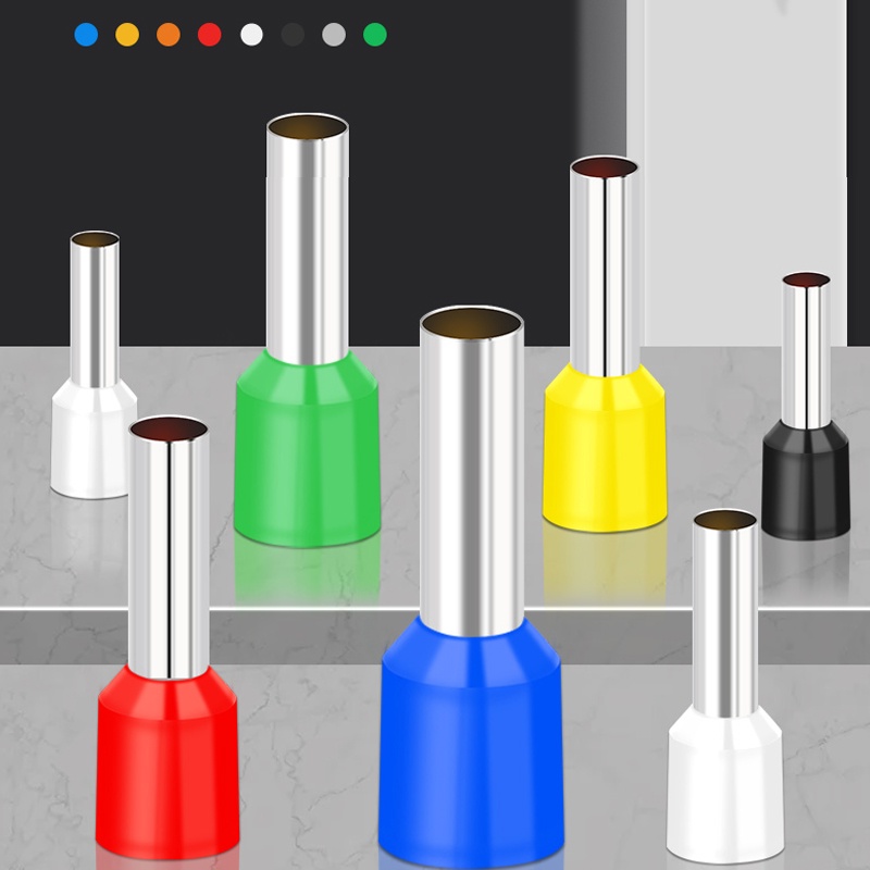 Set 100 đầu nối dây cáp CNZG cách điện nhiều loại tùy chọn tiện lợi