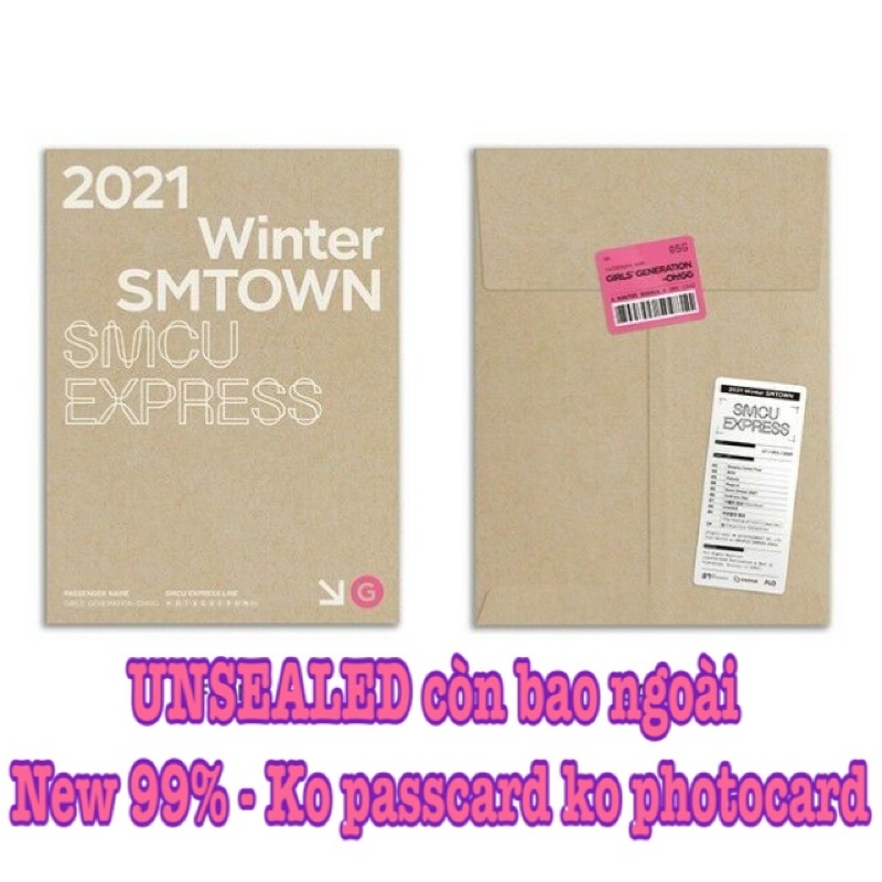 *Có-Sẵn* ẢNH SNSD OH!GG WINTER SMCU EXPRESS