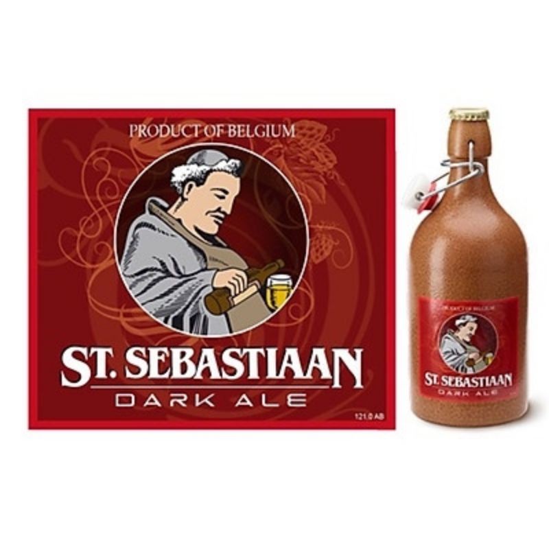 Bia chai sứ đen St. Sebastiaan Dark Ale 6,9%